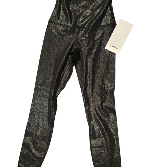 Lululemon NWT Align High Rise Pant 25" Shine - Picture 5 of 6